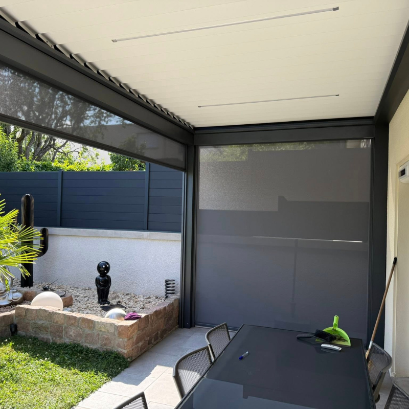 pergola amenagement terrasse exterieure